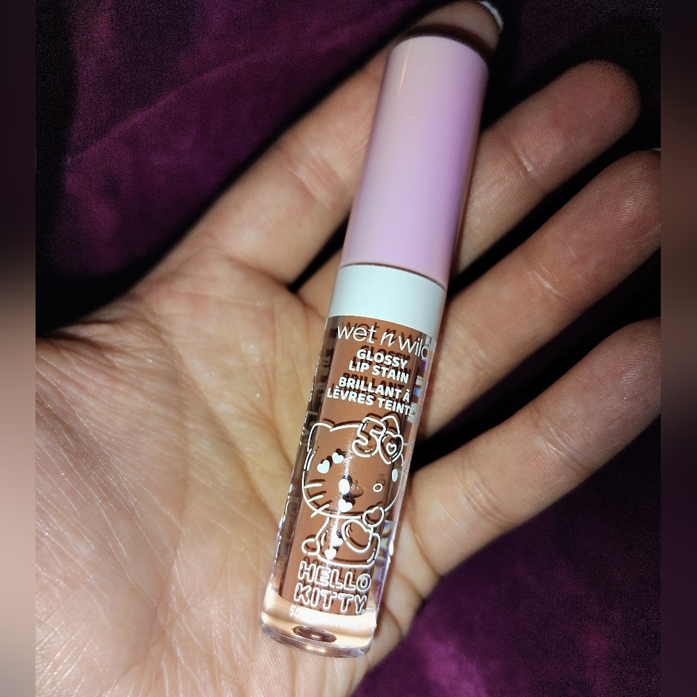 Brand New Wet n Wild Hello Kitty Glossy Lip Stain nude shade